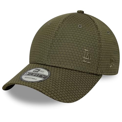 Casquette New Era 9Forty Dodgers verte avec filet mesh respirant pour homme