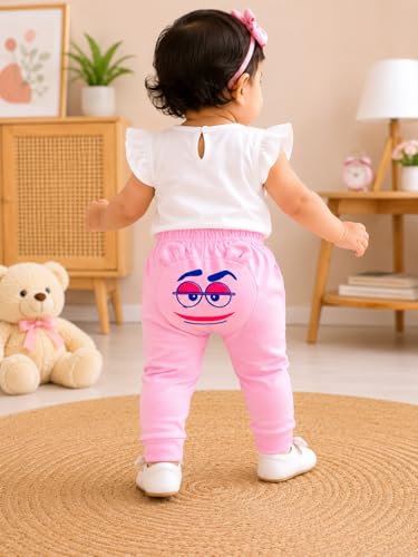Image of superminis Printed Cotton Pyjama /Pants for Baby Boys and Baby Girls | Pack of 3 (Multicolor Designs)