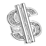 BESPORTBLE Mundgrill Für Falsche Zähne Halloween Silberne Zahnkappen Zahngrillkappe Zum Aufclipsen Falsche Grills Rapper-zahngrill Hip-hop-grills Zahnschutz Rapper-kostüm