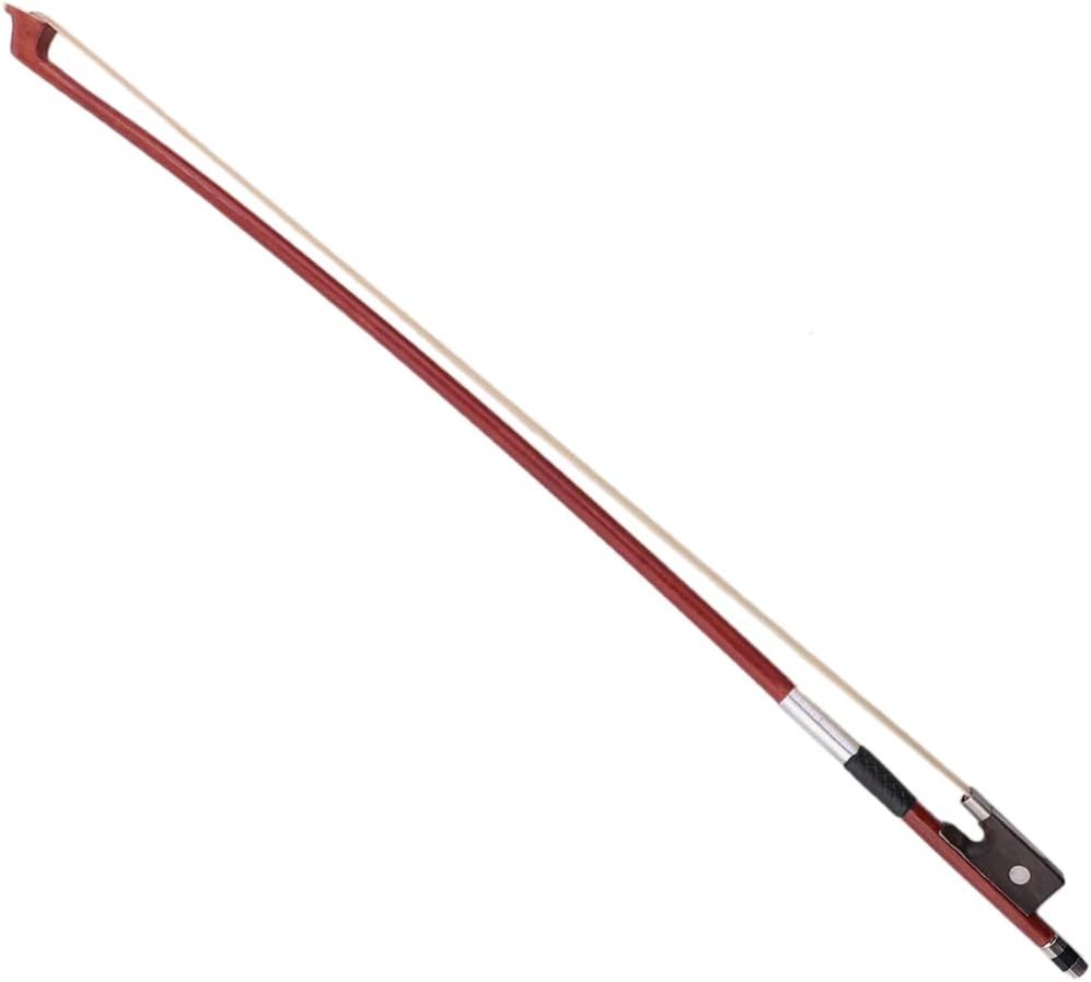 Vaguelly 1/4 Violin Bow With Horse Hair Light Weight Student Practice Violin Bow Childs (Random Color)