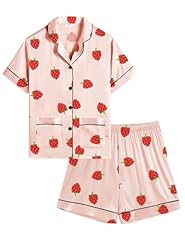 2pcs-short Sleeve Strawberry