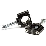 Renthal CL051 36Tech Bar Mounts Off-Road Motorcycle Handlebar Accessories - Black / 286mm