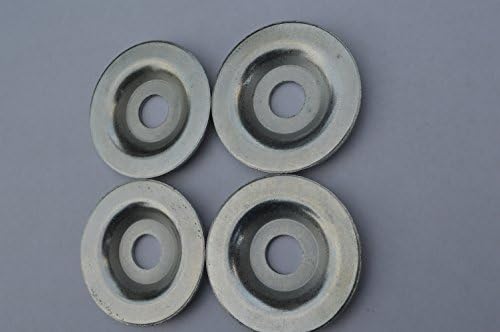 Gitachi 4PCS,OD 2-5/16"X ID 1/2" Bench Grinder Arbor Washer/Flange/Collar,1/2" Arbor Grinding/Wire Wheel