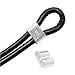 4 pcs .925 Sterling Silver 2mm Leather Cord Binder Bead / Findings/ Bright