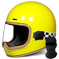 Motorradhelm Integralhelm Vintage-Integral-Motorrad Produktbild-Vorschau 5