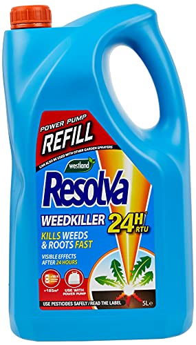Resolva 24H Ready To Use Power Pump Weed Killer Refill 5 Litre