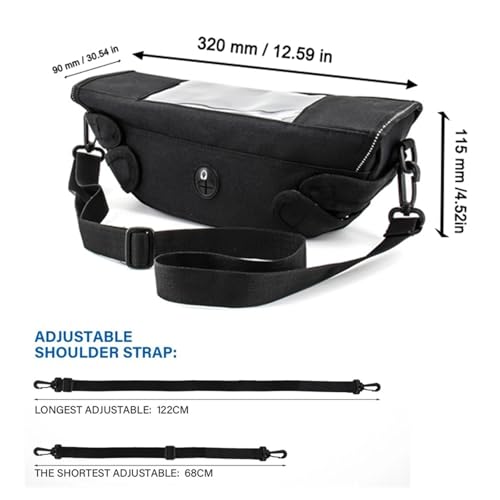 Bolsa de manillar moto que soluciona el espacio en la BMW R1300RT para tus viajes 5
