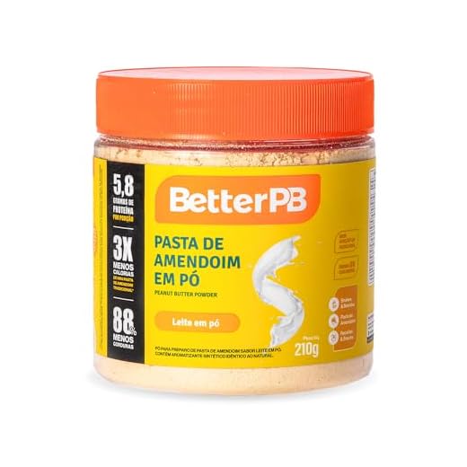 BetterPB Pasta de Amendoim em Pó Leite em Pó