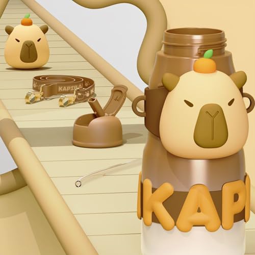 Gourde Capybara Mignonne : le cadeau idéal en inox