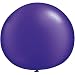 LA Balloons 43593 Qualatex 5" Pearl Quartz Purple Latex Balloons (100 Pack)
