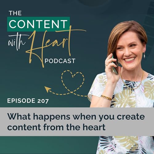 What happens when you create content from the heart