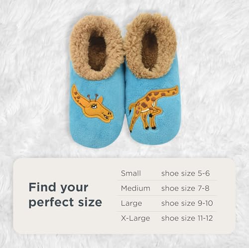 image for Snoozies Pairable Slipper Socks - Funny House Slippers for Women, Non-
