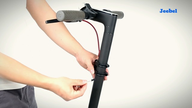 Jeebel 3L Waterdichte Scooter Tas - Stuurzak met Overmatige Snelle Bevestiging en Multicolor Elastisch Koord - Voordertas voor Elektrische Scooter Xiaomi Mijia Sedway Ninebot (3L