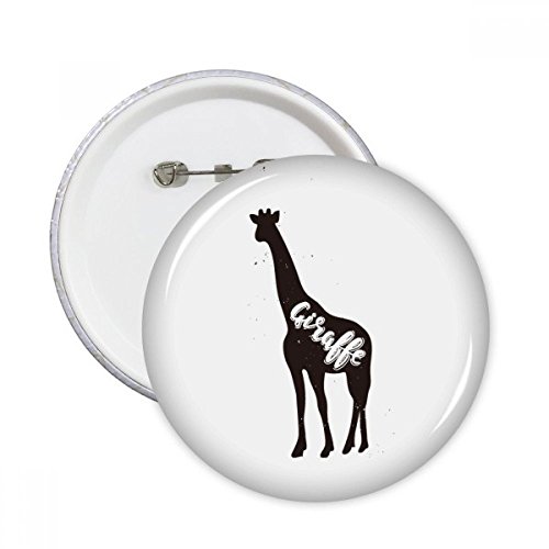 Pins Girafe pour Masquer les Imperfections et Customiser vos Vestes - Badges XXL