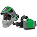 Z4 Welding Respirator Mask - PAPR or SAR, Flip Up ADF, Shroud Style: FR Face Seal, Airflow Device: C40 Climate Control Device