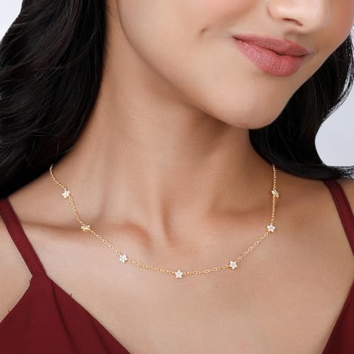 GIVA 925 Silver 18k Gold Plated Anushka Sharma Star Constellation |Necklace to Gifts for Women & Girls | With Certificate of Authenticity and 925... - Image 7
