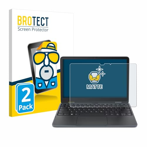 BROTECT Protector Pantalla Anti-Reflejos para Lenovo 300w Yoga 11' (4a Gen.) (2 Unidades) Película Mate Anti-Huellas