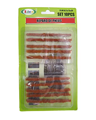 Remendo Para Reparo De Pneus 10 Peças Macarrões Carro Moto