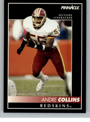 1992 Pinnacle #170 Andre Collins Washington Redskins Official Football Card in Raw (NM or Better) Condition