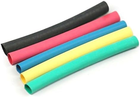 k4 1 / 4 "ブラック熱収縮チューブ2足長