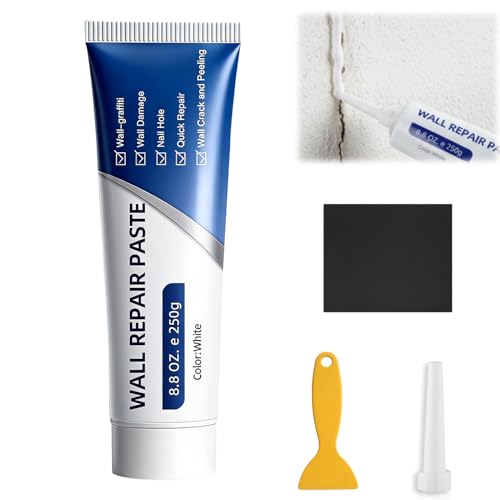 Drywall Repair Kit Wall Mending Agent Wall Patch Repair Kit with Scraper Multi-Functional Drywall Patch Paste Repair Kit for DIY Home Fix