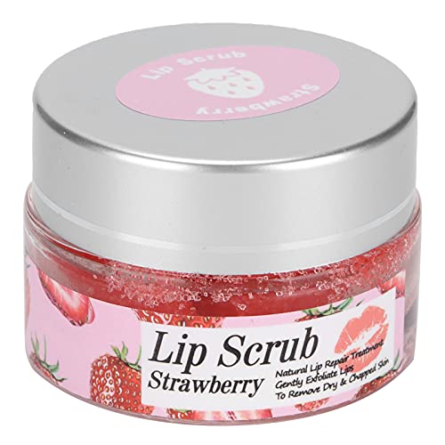 Exfoliante Labial, Exfoliante Labial De Fresa Productos Naturales Para El Cuidado De Los Labios, Crema Exfoliante Labial Para Labios Secos Y Agrietados Iluminando Los Labios Oscuros