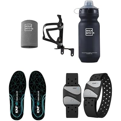 KAT Walk C2 VR Series | 360 Omnidirectional Walking Pad & Accessories for Immersive VR Gaming & Fitness | Compatible with SteamVR, Quest, Oculus | Fitness Upgrade Kit | US Size 13
