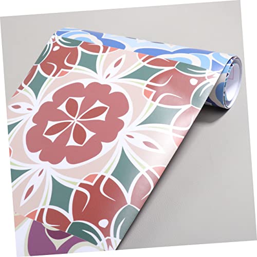 OSALADI Papel De Parede Vintage Adesivos À Prova De Água Decalques De Banheiro Adesivo Vintage Decal