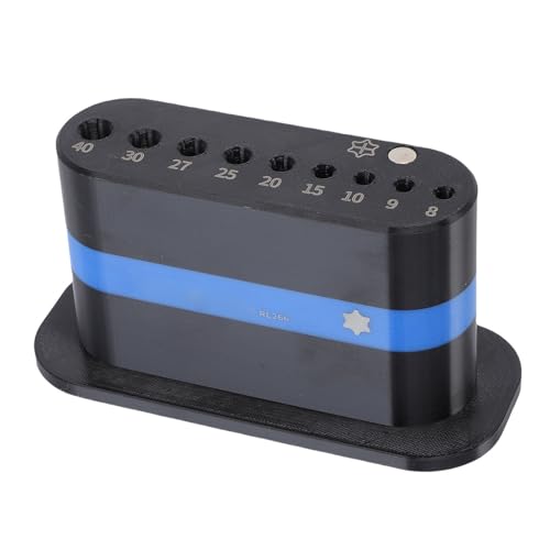 Naroote Porte-clé en étoile, Organisateur de Rangement Portable en Plastique pour la Série 967 avec Conception Codée, Identification Facile de la Taille, Idéal pour l'organisation des Outils
