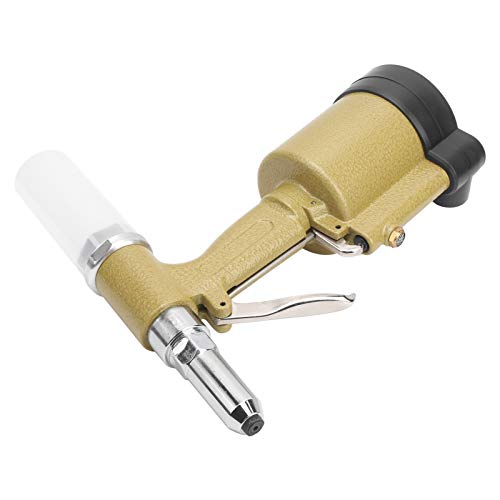 Xiuganpo Air Rivet Gun, Portable and Compact Stable Performance Hydraulically Pneumatic Rivet for DIY Enthusiasts Pneumatic Tools (Japanese Style)