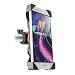 Produktbild MOBILEFOX 360° Fahrrad Lenker Halterung Verstellbare Handy Lenkstange Halter Drehbar Smartphone Klemmhalterung für Huawei Mate 10 Pro 9 8