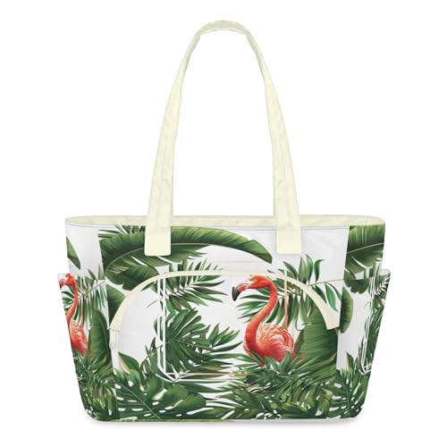Sac fourre-tout léger matelassé grand format avec fermeture éclair pour femme active