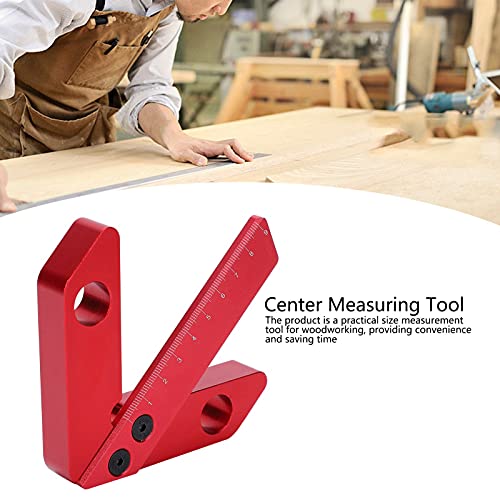 Chercheur de centre 45/90 degrés et jauge d'angle droit pour menuiserie - 4