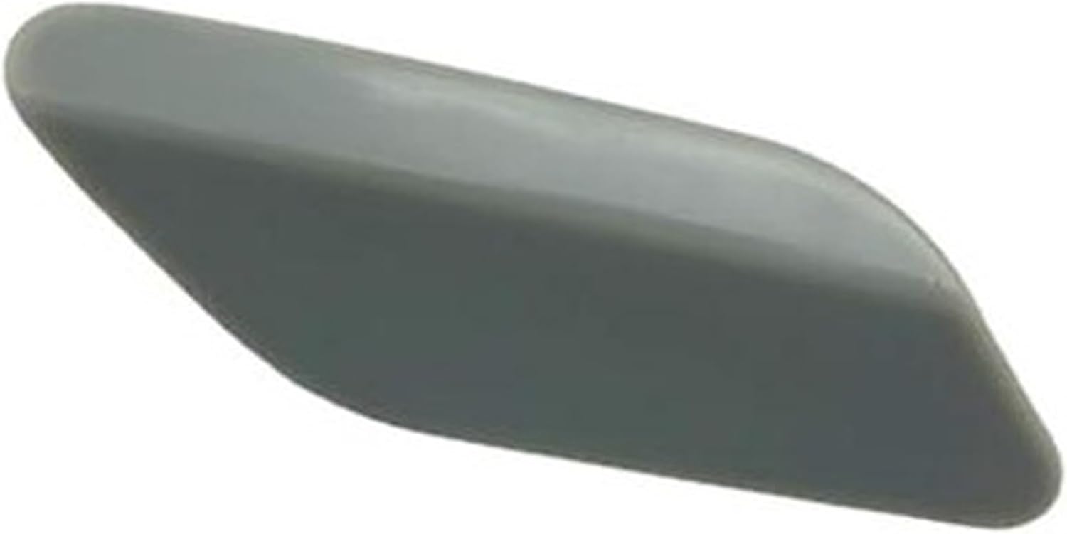 Car Headlight Cleaning Spray Cover Front Headlamp Washer Nozzle Pump Jet Cover Cleaning Cap for Jetta 2011 2012 2013 2014 ((Black 1 pcs Left L)