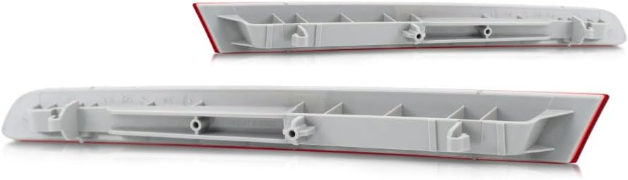 For 2011-2015 Ford Explorer Pair Driver and Passenger Side Rear Bumper Reflector DOT Certified FO1184100 FO1185100 - Replaces BB5Z 15A448 B BB5Z 15A449 C