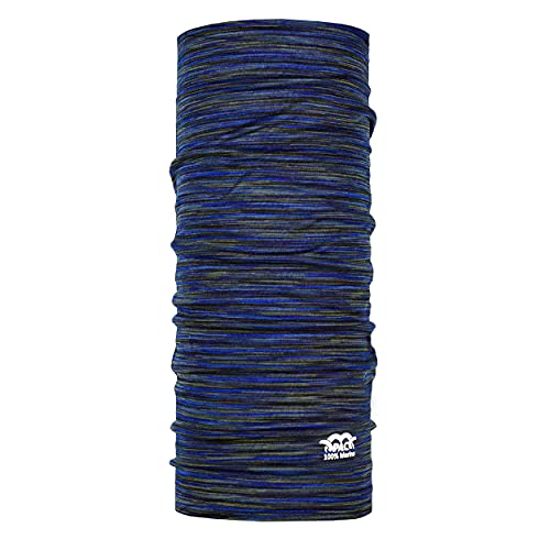 P.A.C. Merino Wolle Multifunktionstuch, nahtlos, non-Mulesing Wolle, nachhaltiges Schlauchtuch