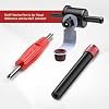 Zihvfzu EVAP Service Port Adapter Connector Kit - with Valve Removal Tool - Suitable for Connecting Accessories of All Automotive Smoke Leak Testers