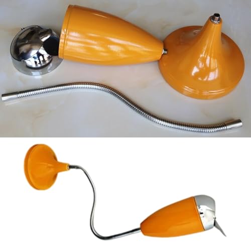 Cendrier moderne incurvé en métal avec couvercle rabattable et base stable - 8