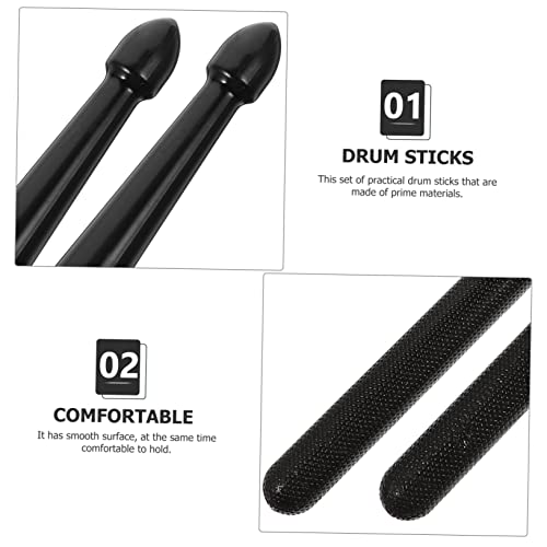 Set de 3 pares de baquetas de nailon para percusión miniatura 3