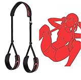Bed Restraints Straps Queen Size Bed Sex Tie Downs for Couples Under Mattress King Bed Adult Play Bondaged Rope Cord & Rope Kit Sex Handcuff Set Blindfold and Hand Ties for Bedroom Toys Sweatshirt