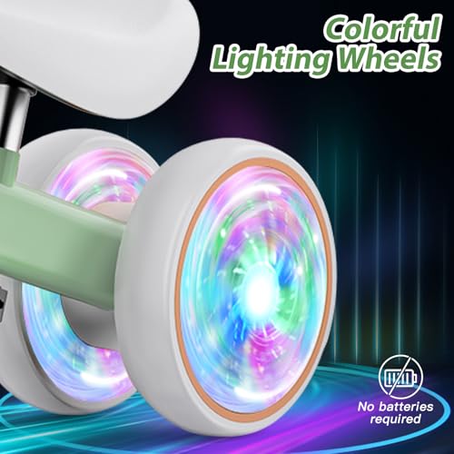 Liberry Baby Balance Bike with Light Up Wheels Age 1 2 3 Years Old, No Pedal 4 Silence Wheel Toddler Bike and Baby Balance Bike for 1 Year Old Boys, 4 Wheels Toddler Balance Bike - Thumbnail 5