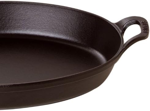 STAUB 40509-341-0 Oven dish Oval 28cm Black