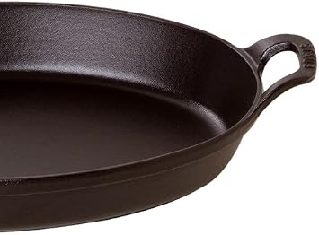 Staub Specialties Casting Field, Cast Iron, Black