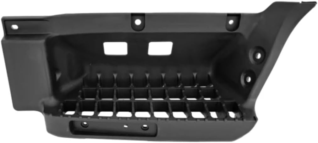 for Isuzu NPR 2008-2018 Side Steps Driver Side | Black Finish | with Reflector | with Mud Flap