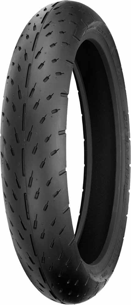 Shinko 87-4000U - 003 Stealth Front Tire, 120/60ZR17 - Ultra-Soft