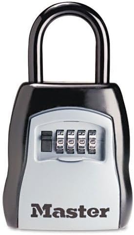 Master Lock MLK5400D Key Box, side view showing shackle