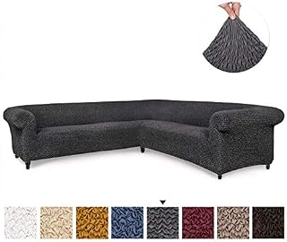 Sectional Sofa Cover - Corner Couch Cover - Corner Slipcover - Soft Polyester