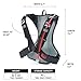 USWE Outlander Hydration Pack, Hydration Backpack with Water Bladder Included - Backpack for Cycling, MTB, Trail Running & More (4L, Black)