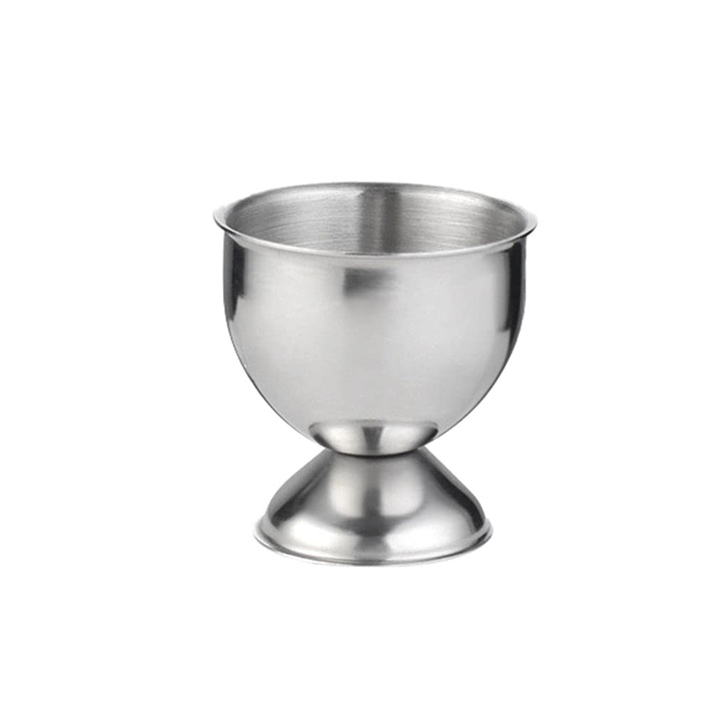 Edelstahl Eierbecher Set – 4 Stück, Für Weich & Hart Gekochte Eier, Spülmaschinenfest