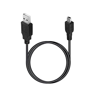 Replacement Charger Charging Cable Cord Compatible TI-84 Plus CE Graphing Calculators, Texas Instruments TI-Nspire CX/CX CAS, TI 84 Plus C Silver Edition Calculators 5FT USB Cable Cord
